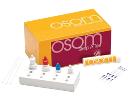 🎁️ [141E-50] OSOM STREP - A grupas streptokoku antigēna noteikšanai, 50 gab.