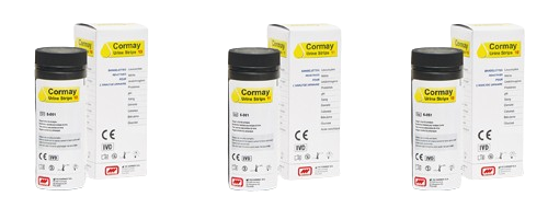Cormay 2 parameters for urine test - mALB and CREA