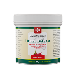 🎁️ [7640133070773] Horse balsam warming (Swiss), 125ml