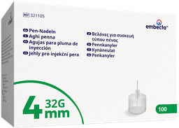 🎁️ [321105] Embecta™ Pen Needle 4mmx32G, 100pcs